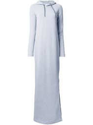 long hooded sweatshirt dress Wanda Nylon