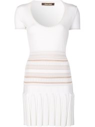 облегающее платье с короткими рукавами Roberto Cavalli