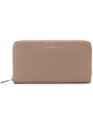 elongated zipped walllet Furla