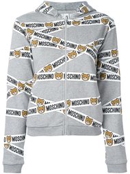 толстовка с капюшоном и принтом Moschino