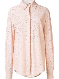 рубашка из цветочного кружева Stella McCartney