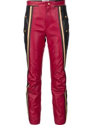 leather biker trousers Chloé