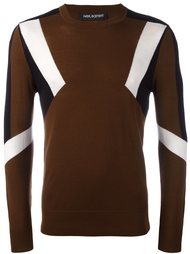 colour block jumper Neil Barrett