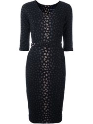 jacquard fitted dress Samantha Sung