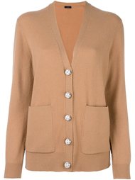 v-neck button down cardigan Joseph