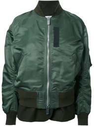 zip up bomber jacket Sacai Luck