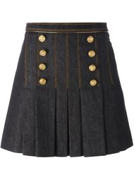 double breasted pleated skirt Hilfiger Collection