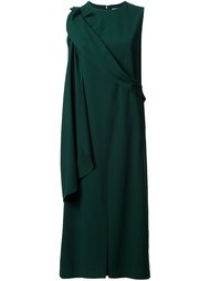 drapey sleeveless midi dress Chalayan