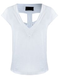 v-neck panelled blouse Andrea Bogosian