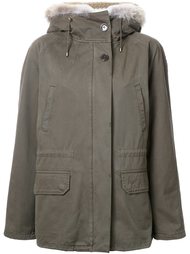 fur hood jacket Army Yves Salomon