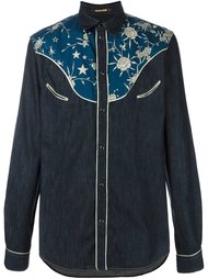 print panel shirt  Roberto Cavalli