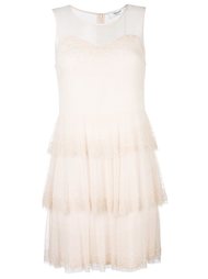 embellished layered dress Blugirl