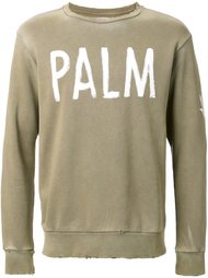'palm' print sweatshirt Palm Angels
