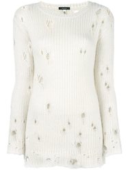 frayed sweater R13