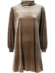 велюровое платье  Cityshop