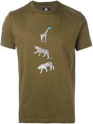 animal print T-shirt  Ps By Paul Smith