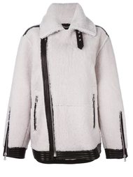 oversized shearling jacket  Diesel Black Gold