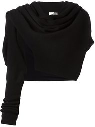 asymmetric cropped jumper  Yohji Yamamoto