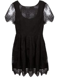 jacquard flared dress Blugirl