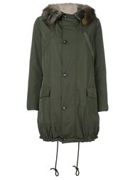 furred hoodie parka coat Blugirl