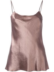 metallic classic blouse Vince