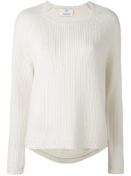 ribbed crew neck jumper Allude