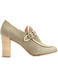 contrast trim buckle pumps Derek Lam