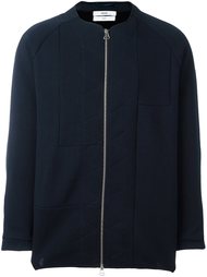 collarless zip jacket Oamc