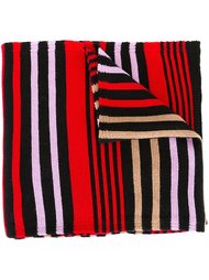 полосатый шарф дизайна колор-блок  Sonia Rykiel