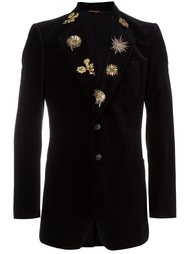 embroidered lapels blazer Roberto Cavalli