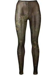 camouflage sheer tights Dsquared2