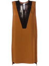 lace insert tank top Lanvin