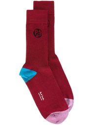 colour block socks Paul Smith