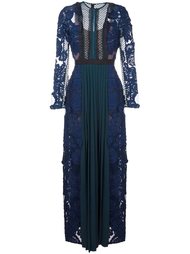 lace overlay dress Self-Portrait