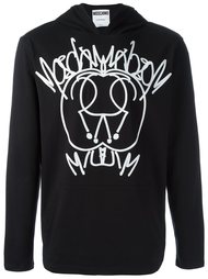 толстовка с логотипом Moschino