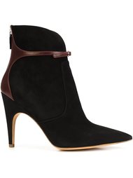 buckle front pointed toe boots Derek Lam