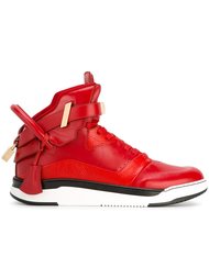 buckled hi-top sneakers Buscemi