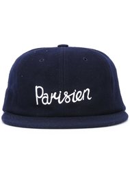 кепка с вышивкой 'Parisien' Maison Kitsuné