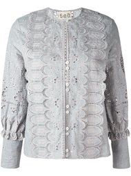 broderie anglaise blouse Sea