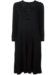 плиссированное платье  Marc Jacobs