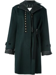 пальто с заклепками Sacai