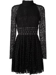 lace flared mini dress Giamba