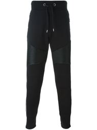 спортивные брюки с ребристыми панелями Philipp Plein