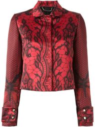 куртка с принтом бабочек Philipp Plein