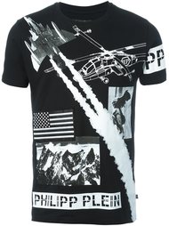 футболка с принтом 'Air Force' Philipp Plein