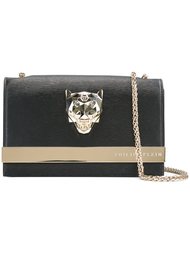 клатч с элементом пантеры Philipp Plein
