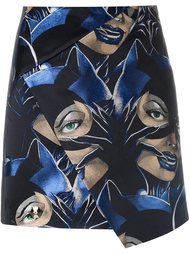 юбка с принтом Philipp Plein
