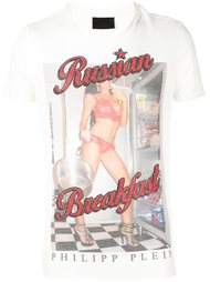 футболка 'Breakfast' Philipp Plein