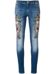 джинсы 'Staring at the Sun' с вышивкой  Philipp Plein