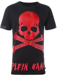 футболка с принтом черепа Philipp Plein